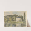View of the Château at Folembray by Paul Huet