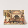 View of the church Saint Jean Sainte-Croix in Paris by Giuseppe Canella