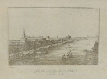 View of the city of Bonn, taken from the North (1791)