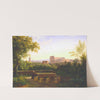 View of the Colosseum from the Orti Farnesiani by Antoine-Fèlix Boisselier