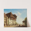 View of the Council Building in Constance by Ferdinand Petzl