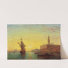 View Of The Doge&#039;s Palace, Venice by Charles Clement Calderon