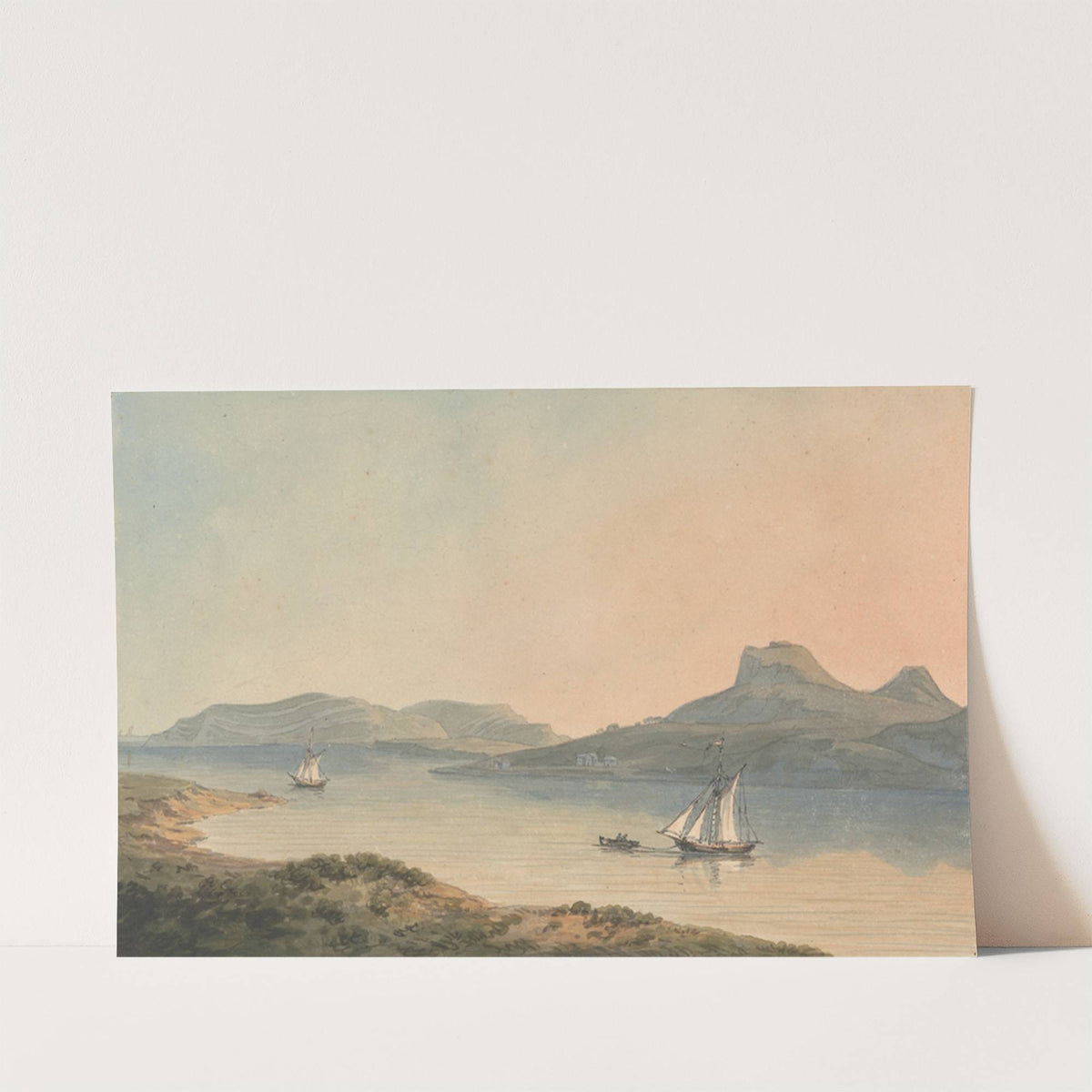 View of the Early Castle of Diganwy by John Warwick Smith