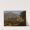 View of the Escorial by Giuseppe Canella