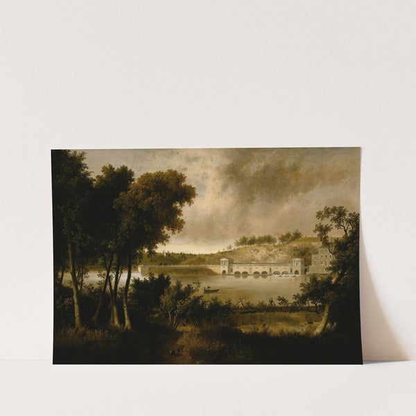View of the Fairmount Waterworks, Philadelphia, from the Opposite Side of the Schuylkill River by Thomas Doughty