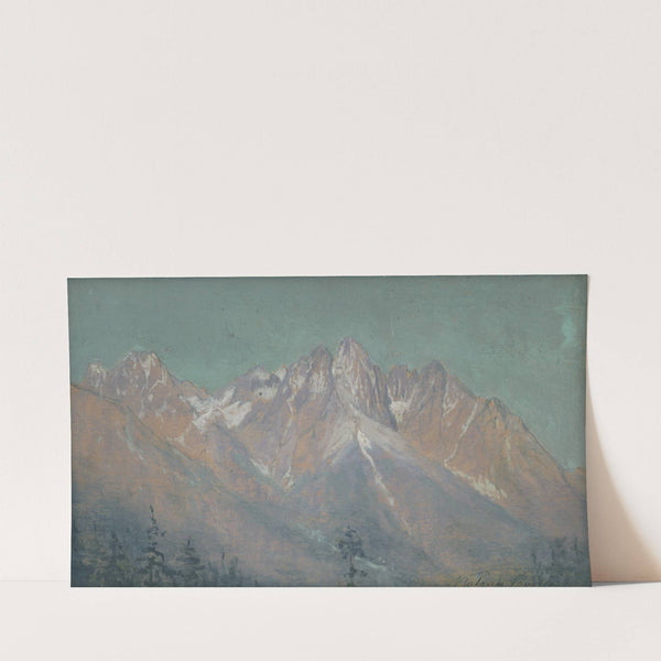 View of the High Tatras (1910) by Ferdinand Katona