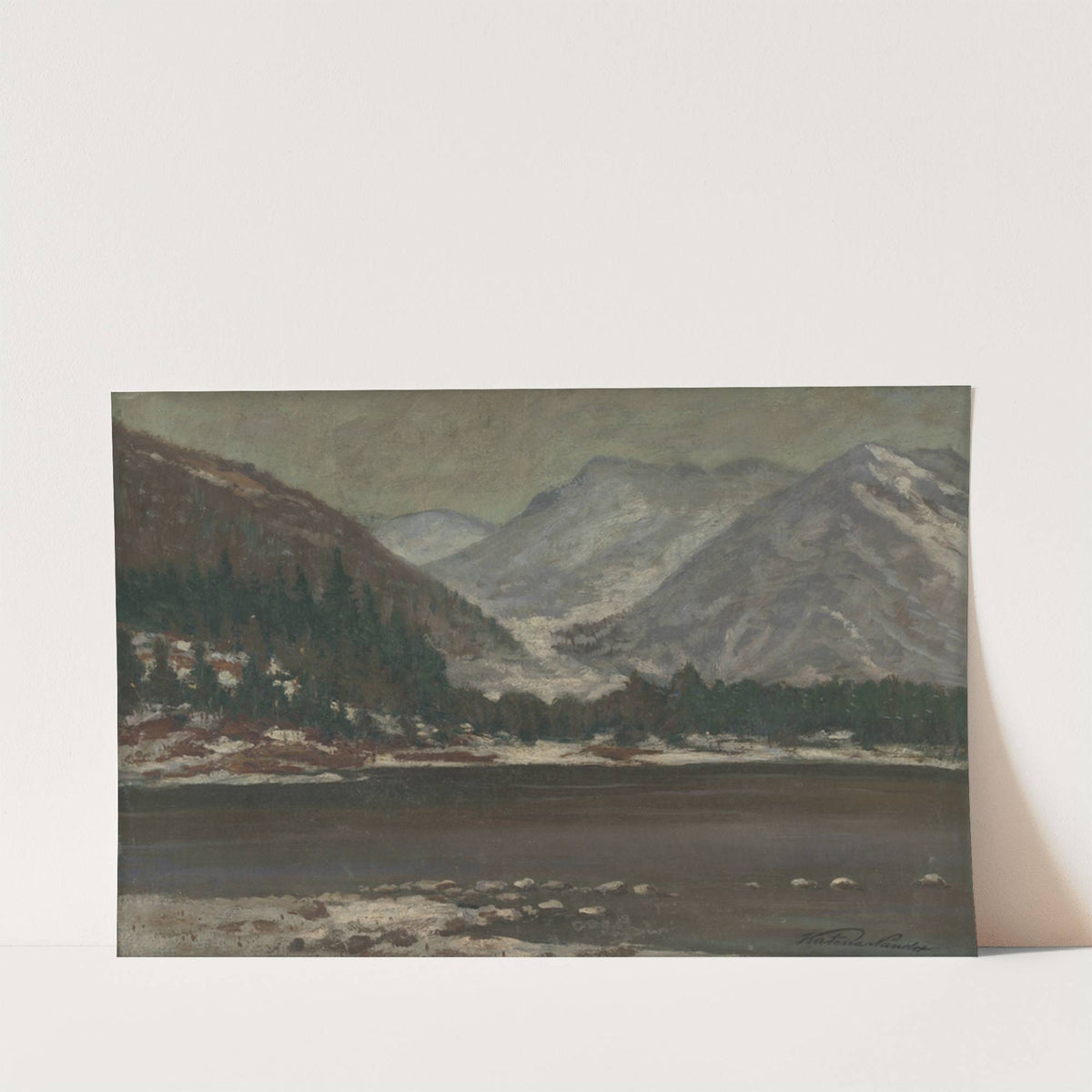 View of the High Tatras by Ferdinand Katona