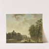 View of the Houtmarkt, Amsterdam (c. 1760 - c. 1787) by Hendrik Keun