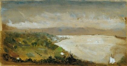 View of the Hudson River from the Catskills