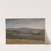 View of the Karkonosze Mountains (1850-1881) by Adolf Dressler