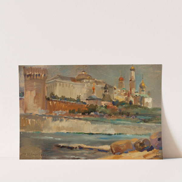 View of the Kremlin by Jan Stanisławski