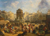 View Of The Market And Fontaine Des Innocents, Paris (1826)