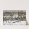 View of the Oosterpark, Amsterdam, in the Snow (1892) by George Hendrik Breitner