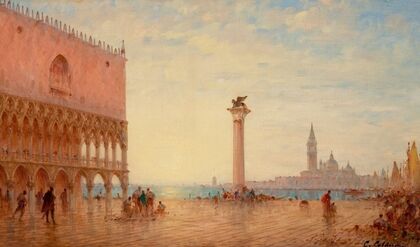 View Of The Piazza San Marco, Venice