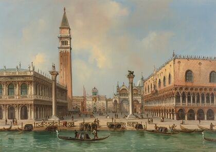 View Of The Piazzetta Di San Marco, Venice