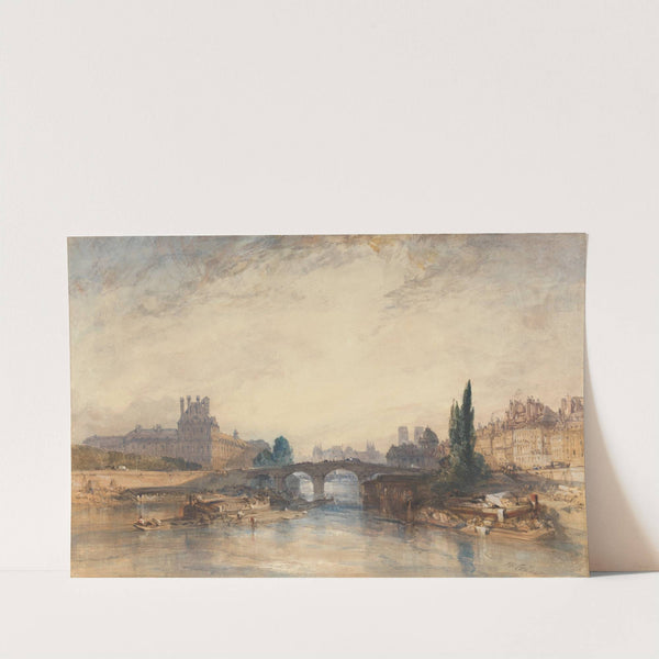 View of the Pont Royal by William Callow