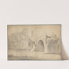 View of the Ponte Rotto, Rome (1639-45) by Jan Asselyn