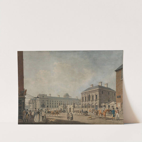 View Of The Provost’s House And Trinity College, Dublin (1796) by James Malton