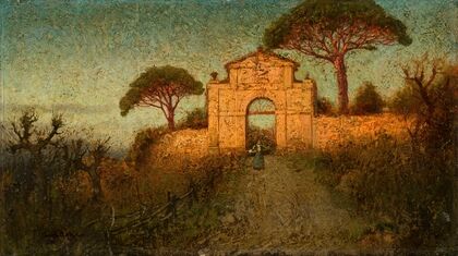 View of the Roman Campagna near Frascati (1930)