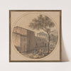 View of the Roman Forum with the Temple of Saturn in the Background by Victor-Jean Nicolle