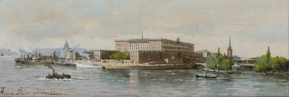View of the Royal Palace, Stockholm