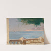 View of the sea from the Bakhchi-Dere villa in Yalta. From the journey to Crimea by Jan Ciągliński