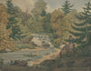 View of the Second Falls on the Sawkill River
