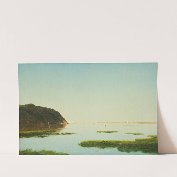 View of the Shrewsbury River, New Jersey by John Frederick Kensett