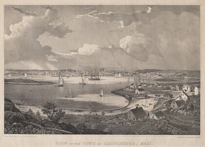 View of the Town of Gloucester, Mass. (1835–36)