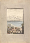 View of the Valley of Sardis and View of a Ruined Bridge