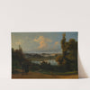 View of the Veisiejai lake from the terrace of the Justinavas park (1851 - 1852) by Wojciech Gerson