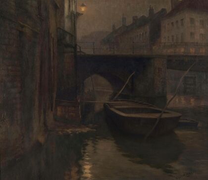 View of the Vleeshuisbrug in Ghent