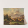 View of the Watzmann by Edmund Mahlknecht