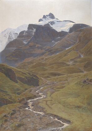 View of the Wilde Frau [Wild Woman] from the Bundalp