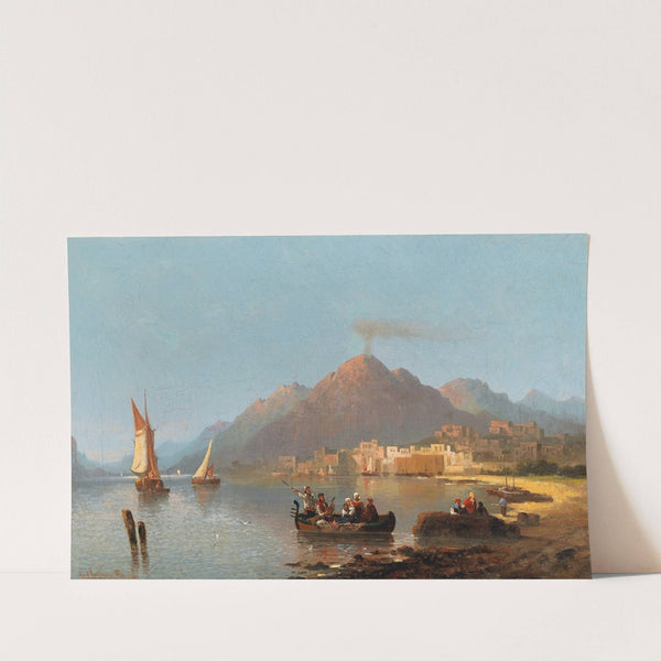 View Of Vesuvius by Karl Kaufmann