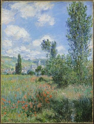 View of Vétheuil (1880)