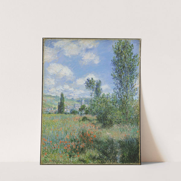 View of Vétheuil (1880) by Claude Monet