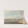 View of Waterloo Bridge from the East End of Somerset House Terrace (1818) by Thomas Hosmer Shepherd
