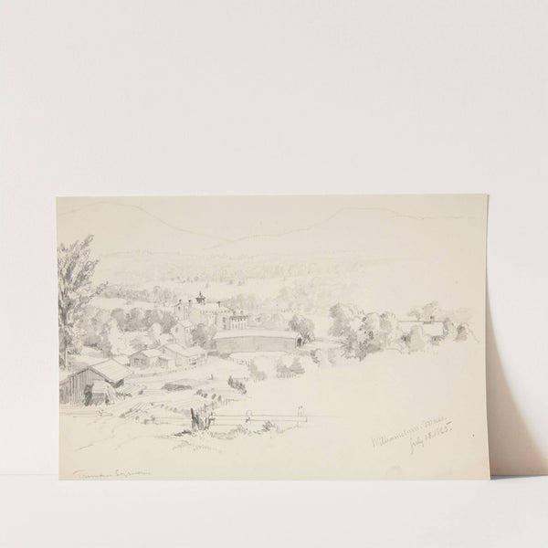 View of Williamstown by Truman Seymour