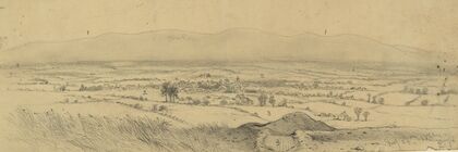 View of Winchester, Va., from fort on the hill N.E. of the town