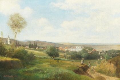 View of Zeiselmauer-Wolfpassing near Tulln