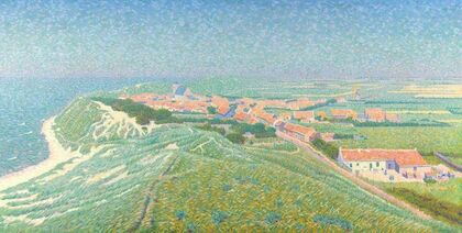 View of Zoutelande on the Island of Walcheren (1900 - 1912)