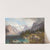 View on mount Zugspitze and lake Eibsee by Carl Millner