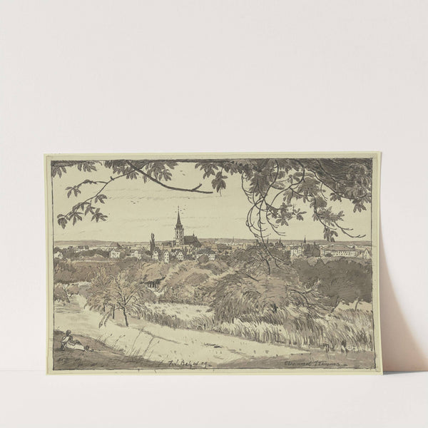 View on Oberursel by Ferdinand Balzer