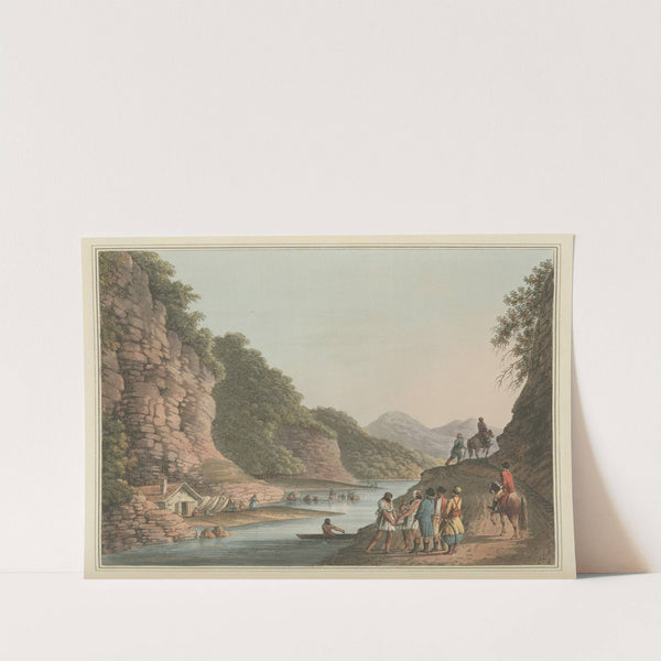 View on the Aluta by Luigi Mayer