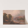 View on the Delaware Water Gap (1871) by Edmund Foerster &amp; Co.