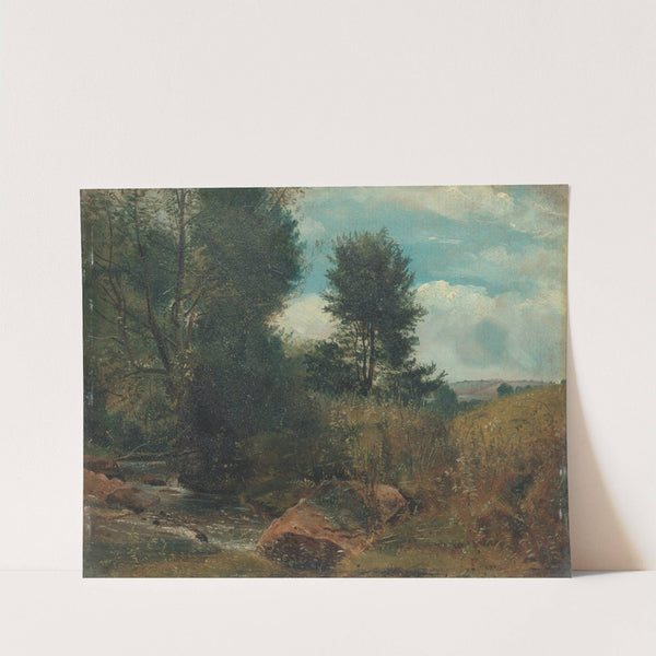 View on the River Sid, near Sidmouth (ca. 1852) by Lionel Constable