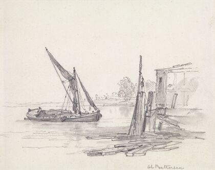 View on the Thames at Battersea