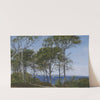 View Through Beech Trees Across a Fiord by P. C. Skovgaard