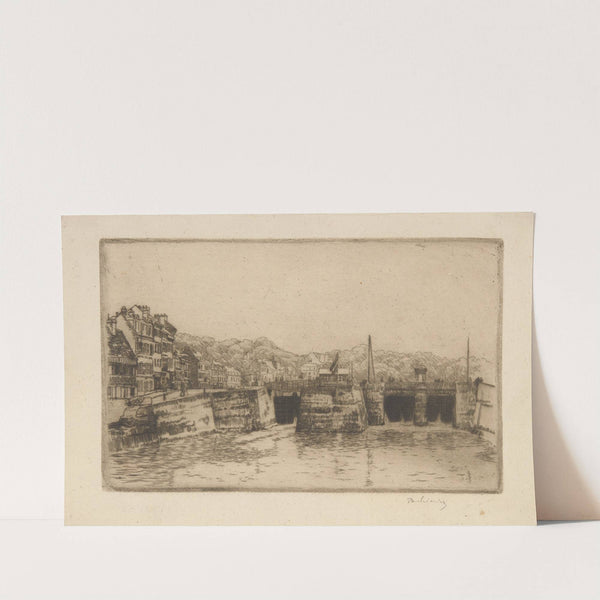 View to the Saint-Valéry-en-Caux (1907) by Józef Pankiewicz